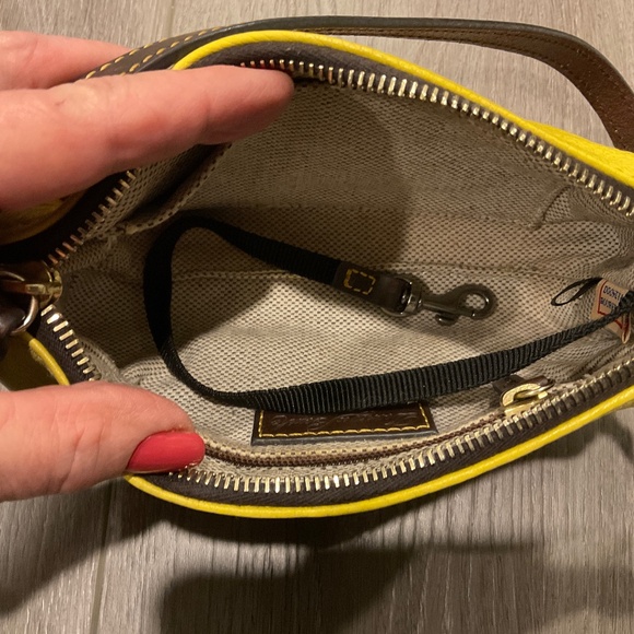 Dooney & Bourke Yellow Mini Bag - Picture 6 of 14
